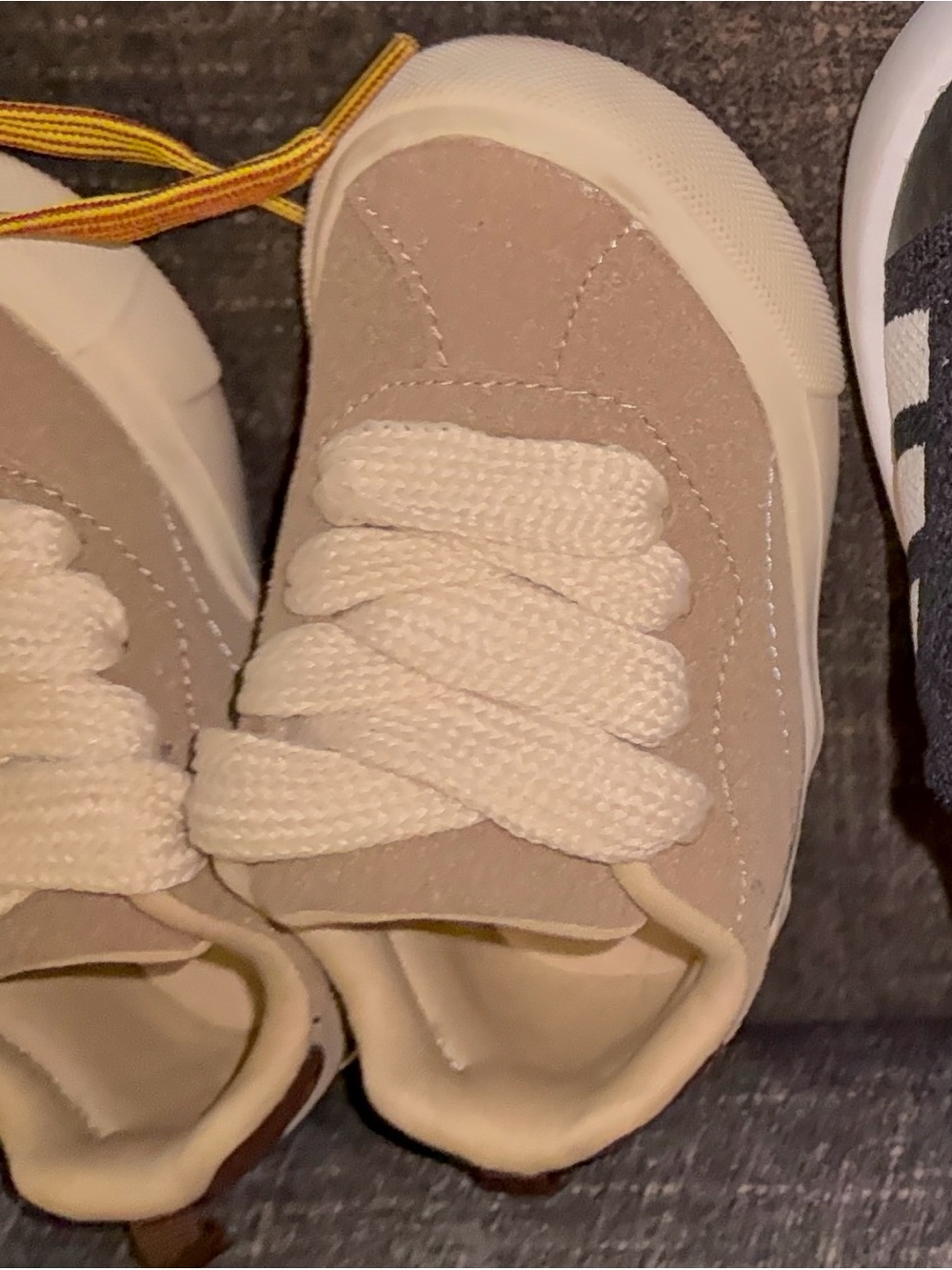 Carter's Beige and White Toddler Sneakers